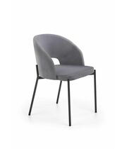 Стул HALMAR K455 серый/черный