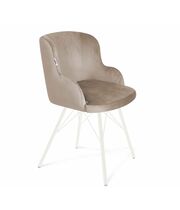 Стул Sheffilton SHT-ST39/S37 латте/белый муар