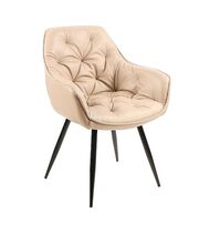 Стул SIGNAL CHERRY Buffalo 01 бежевый/черный