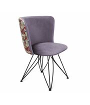 Стул Sheffilton SHT-ST36-4/S113 сумеречная орхидея /черный муар
