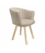 Стул Sheffilton SHT-ST42-1/S183 милк/прозрачный лак