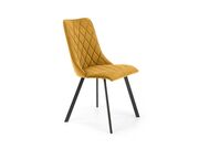 Стул HALMAR K450 горчичный/черный..