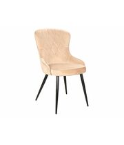 Стул SIGNAL LOTUS Velvet Bluvel 28 бежевый/черный