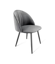 Стул Sheffilton SHT-ST35-1/S129 угольно-серый/черный муар