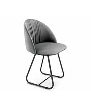 Стул Sheffilton SHT-ST35-1/S38 угольно-серый/черный муар