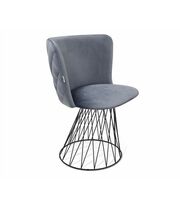 Стул Sheffilton SHT-ST36-3/S87 нейтральный серый/черный муар