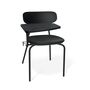 Стул Sheffilton SHT-S85М-RD-2 черный/черный муар (с пюпитром)