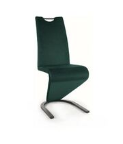 Стул SIGNAL H090 Velvet Bluvel 78 зеленый/черный