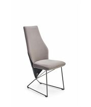 Стул HALMAR K485 серый/черный