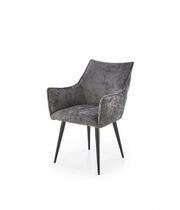 Стул HALMAR K559 серый/черный