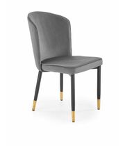Стул HALMAR K446 серый/черный