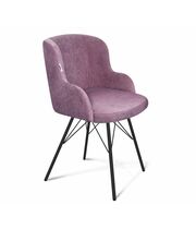 Стул Sheffilton SHT-ST39/S37 пыльная роза/черный муар