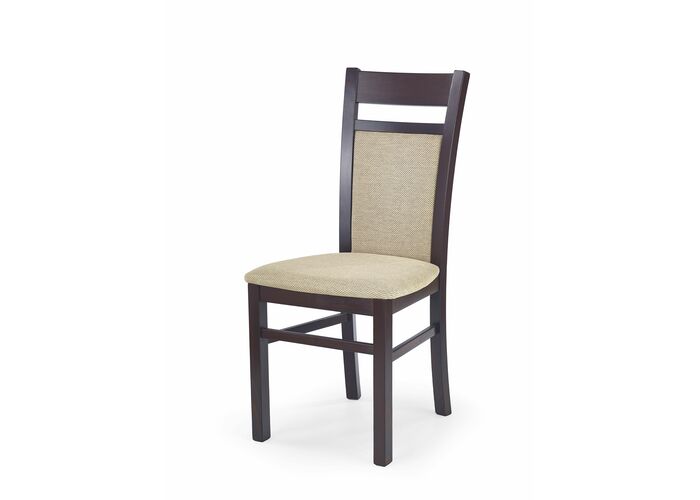 Стул HALMAR GERARD 2 темный орех/TORENT BEIGE