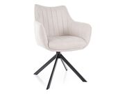 Стул SIGNAL AZALIA Brego 22 светло-бежевый/че..