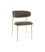 Стул SIGNAL ELTON Raven 78 оливковый/золотой