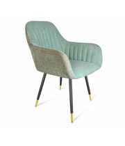 Стул Sheffilton SHT-ST38-3/S95-1 вечерняя заря/черный муар/золото