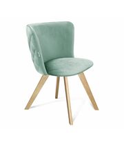 Стул Sheffilton SHT-ST36-3/S39 нежная мята/прозрачный лак