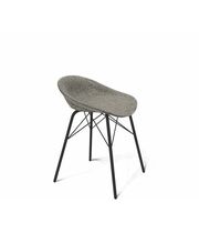 Стул Sheffilton SHT-ST19-SF1/S64 коричневый сахар/черный муар