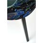 Стул HALMAR ENDO Bluvel 78 зеленый/черный