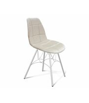 Стул Sheffilton SHT-ST29-C/S100 артикул СТ-237 жемчужный/хром лак