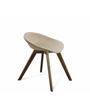 Стул Sheffilton SHT-ST19-SF2/S39 ванильный крем/темный орех