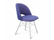 Стул Sheffilton SHT-ST34/S107 синий мираж/хро..