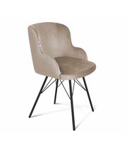 Стул Sheffilton SHT-ST39/S37 латте/черный муар