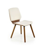 Стул HALMAR K511 кремовый/ореховый