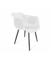 Стул Sheffilton SHT-ST31/S95-1 артикул СТ-425 белый/черный муар