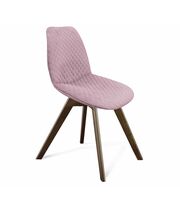 Стул Sheffilton SHT-ST29-C22/S39 розовый зефир/темный орех