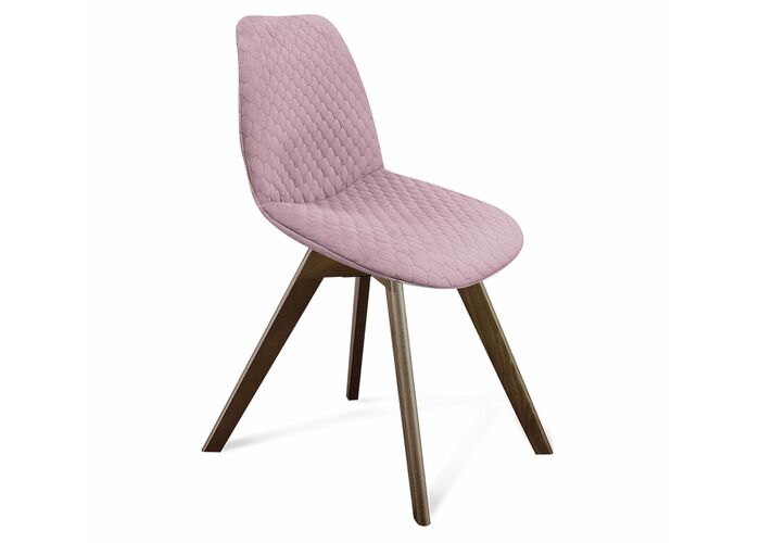 Стул Sheffilton SHT-ST29-C22/S39 розовый зефир/темный орех