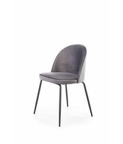 Стул HALMAR K314 серый/черный