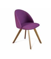 Стул Sheffilton SHT-ST35/S39 артикул СТ-286 ягодное варенье/светлый орех