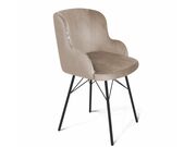 Стул Sheffilton SHT-ST39/S64 латте/черный муа..