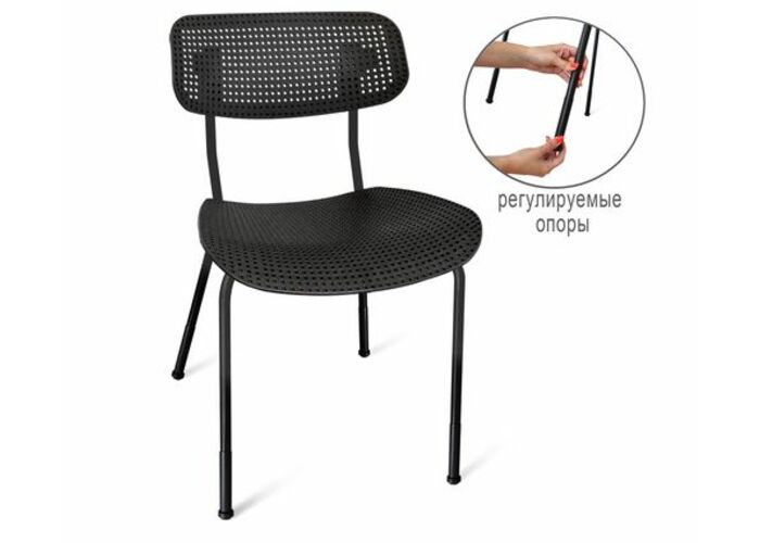 Стул Sheffilton SHT-S85PB-1 артикул СТ-278 черный/черный/черный муар