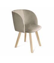 Стул Sheffilton SHT-ST33/S183 латте/прозрачный лак