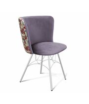Стул Sheffilton SHT-ST36-4/S107 сумеречная орхидея/хром лак