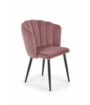 Стул HALMAR K386 розовый/черный