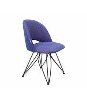 Стул Sheffilton SHT-ST34/S113 синий мираж/чёрный муар