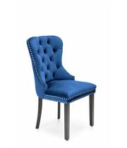 Стул HALMAR MIYA темно-синий/черный