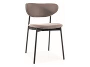 Стул SIGNAL DAN tap. 221 бежевый/черный..