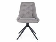 Стул SIGNAL ASTI Brego 07 светло-серый/черный..