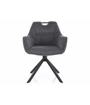 Стул SIGNAL REMO Brego 18 темно-серый/черный