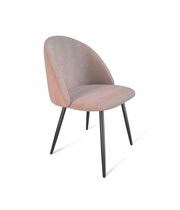 Стул Sheffilton SHT-ST35/S95-1 розовый десерт /черный муар