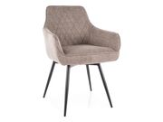 Стул SIGNAL MARLO Brego 34 бежевый/черный, по..