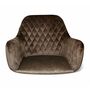 Стул Sheffilton SHT-ST38/S1470-VP кофейный трюфель/черный муар, поворотный