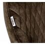 Стул Sheffilton SHT-ST38/S1470-VP кофейный трюфель/черный муар, поворотный