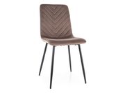 Стул SIGNAL DAREN Velvet Bluvel 38 капучино/ч..