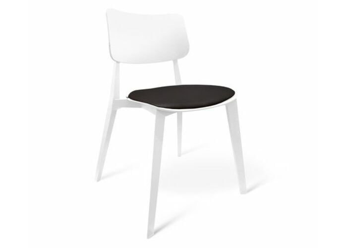 Стул Sheffilton SHT-S110-CN1 артикул СТ-252 белый/черный