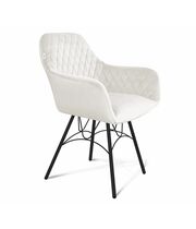 Стул Sheffilton SHT-ST38/S100 зефирный/черный муар